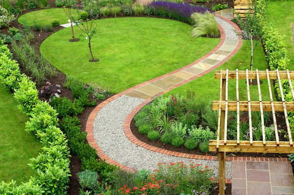 Gardening Design with Paths