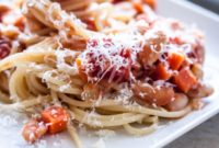 Hearty Cannellini Bolognese Spaghetti
