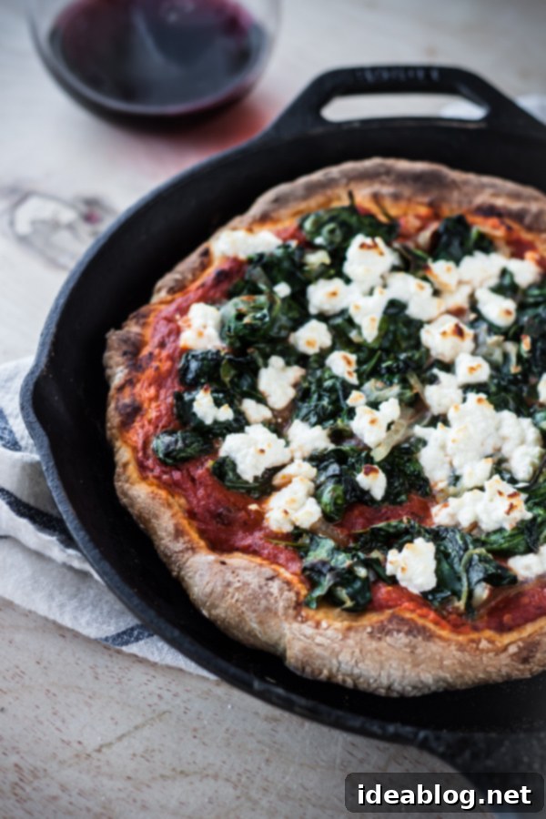 Fiery Feta Skillet Pizza 1 featured 10644