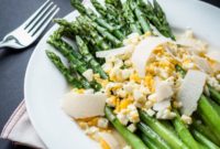 Golden Mimosa Asparagus Salad