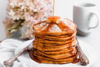 Pillowy Pumpkin Spice Soufflé Stacks