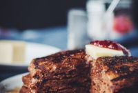 Luscious Chocolate Raspberry Swirl Pancakes