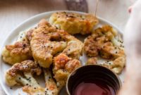 Crispy Cauliflower Steaks with Sweet Heat Glaze