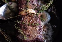 Buttery Seared Flank Steak