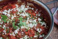 Fiery Harissa Lamb Meatballs with Cool Feta