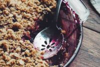 Sweet-Tart Cherry Berry Crisp