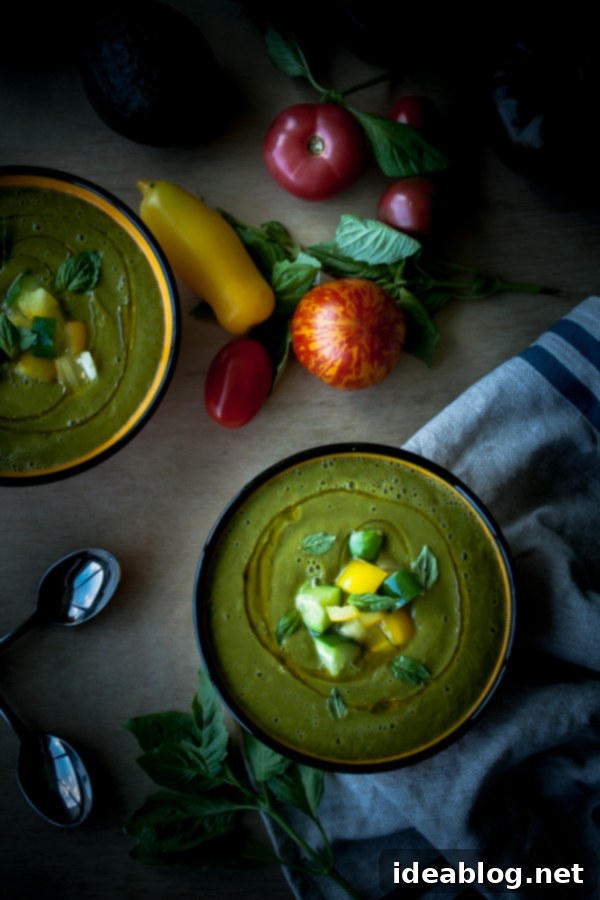 Velvety Heirloom Tomato and Avocado Gazpacho 1 featured 14206