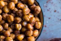 Zingy Baked Chickpea Bites