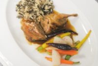 Quail, Quiche, and a Sweet Tropical Finale