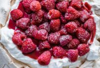 Berry Burst Pavlova with Vanilla Whipped Cream