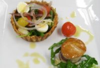 Day 57: Nicoise, Pork Tenderloin, and Crepe Suzette: A Culinary Trilogy