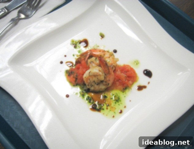 Pot au Feu, Pan-Seared Shrimp, and Basil Ice Cream 1 featured 167