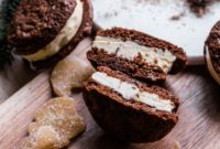 Zencefilli Kurabiye Arası Yumurtalı Sütlü Dondurma