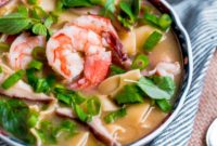 Aromatic Asian Shrimp Noodle Bowl