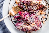 Grilled Radicchio with Fig Balsamic Glaze, Shaved Parmigiano, and Honeyed Almonds