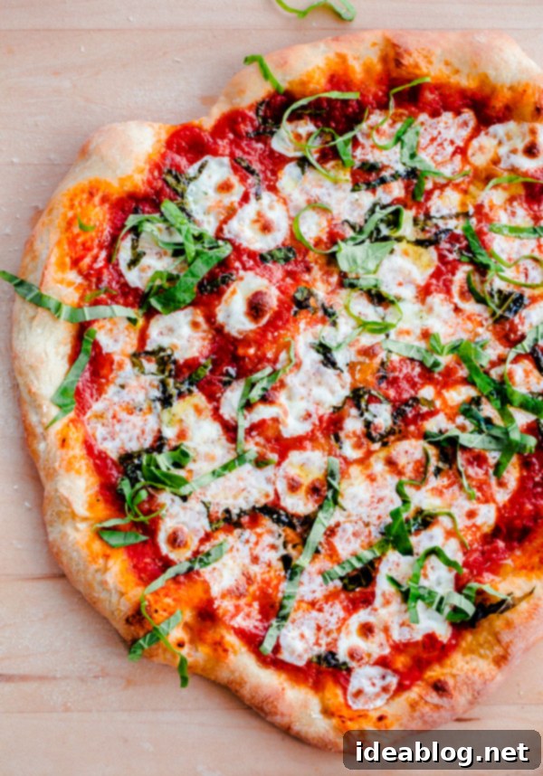 Ultimate Homemade Margherita Pizza 1 featured 23913