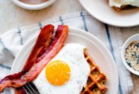 Everything-Spiced Morning Waffles