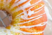 Cardamom Zucchini Bundt with Zesty Lemon Drizzle