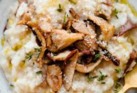 Effortless No-Stir Mushroom Risotto