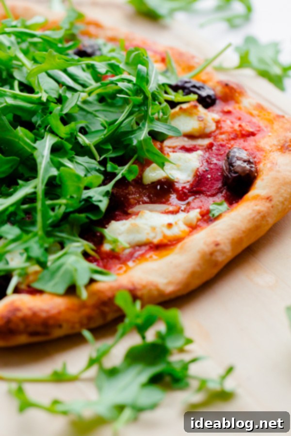 Goat Cheese & Arugula Inferno Pizza 1 featured 28554