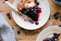 Puffed Gluten-Free Dutch Baby with Blueberry Maple Drizzle