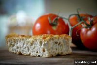 Rustic No-Knead Whole Wheat Cheesy Focaccia