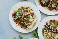 Zesty Southwestern Black Bean Tacos