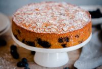 Artisan Blueberry Almond Tea Cake