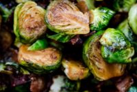 Caramelized Maple Bacon Brussels Sprouts