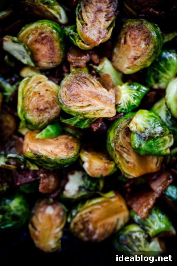 Caramelized Maple Bacon Brussels Sprouts 1 featured 32439