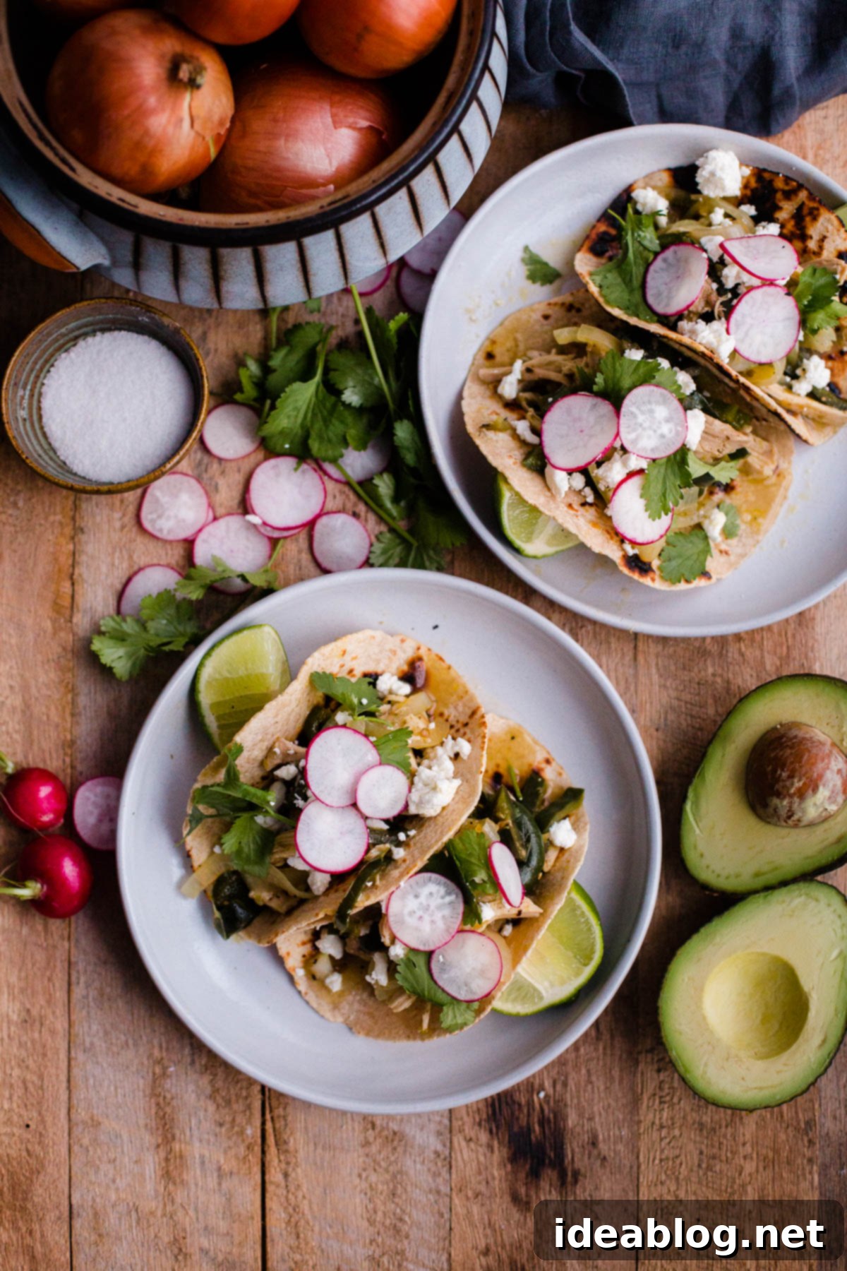 Zesty Salsa Verde Chicken Tacos 1 featured 32961