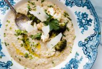 Roasted Brassica and White Bean Quinoa Risotto