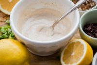 Zesty Lemon Tahini Dressing