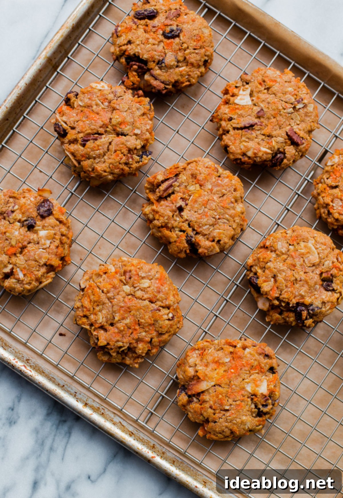 Wholesome Carrot Cake Breakfast Cookies 1 featured 34736