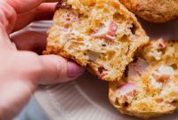 Sunshine Rhubarb Muffins