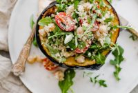 Wholesome Mediterranean Quinoa-Stuffed Acorn Squash