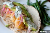 Crispy Shrimp Flatbreads with Cardamom Kick