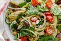 Sun-Kissed Mediterranean Zucchini Pasta