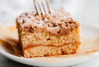 Harvest Spice Coffee Cake with Creamy Pumpkin Swirl