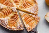 Elegant Pear & Almond Tart