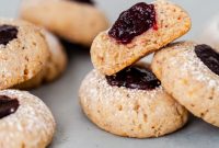 Hazelnut Jam Thumbprints