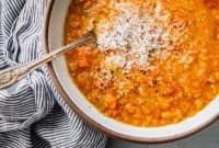 Wholesome Red Lentil Soup