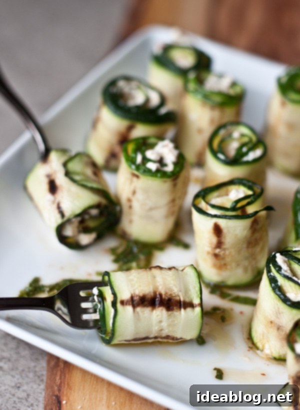 Harissa Goat Cheese Zucchini Rolls with Fresh Lime Mint 1 featured 4264