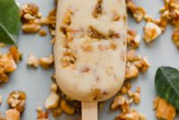 Golden Honey Peanut Butter Custard Pops
