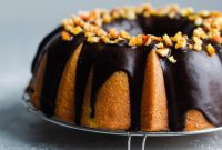 Zesty Orange Bundt with Chocolate Drizzle