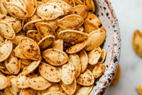 Savory Za’atar Roasted Pumpkin Seeds