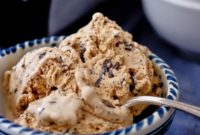 Toasted Sugar Ice Cream with Dark Chocolate Chunks