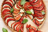 Summer Tomato Zucchini Tart