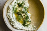 Whipped Garlic Herb Goat Cheese