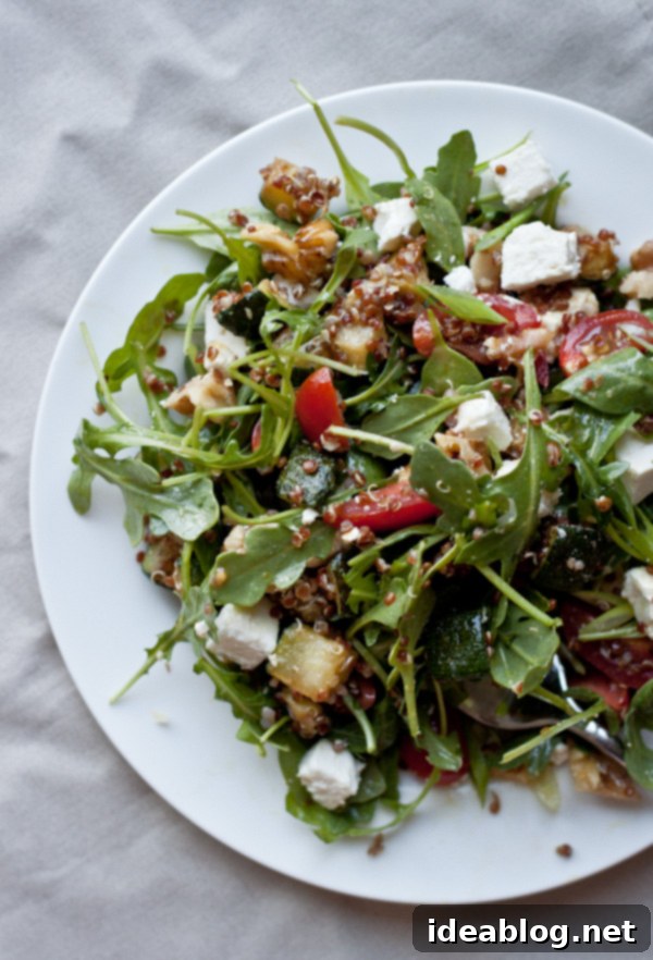 Vibrant Red Quinoa Arugula Salad 11 featured 5469